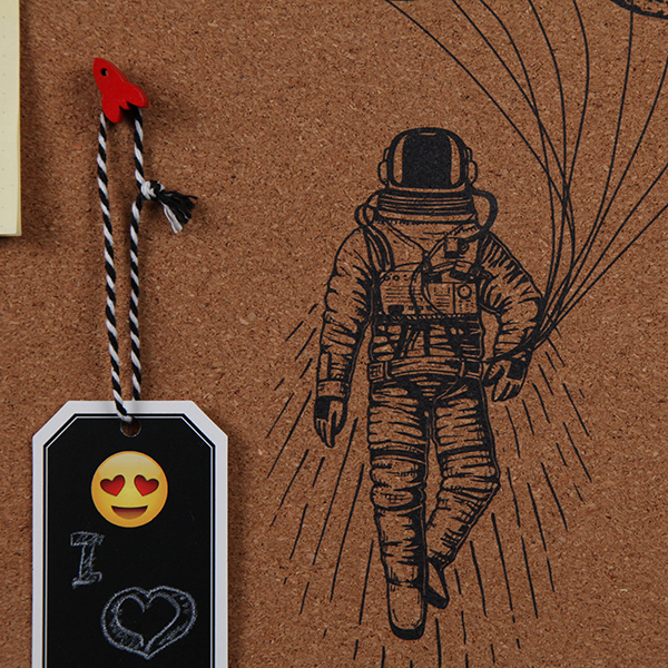 Space Adventure Cork Board