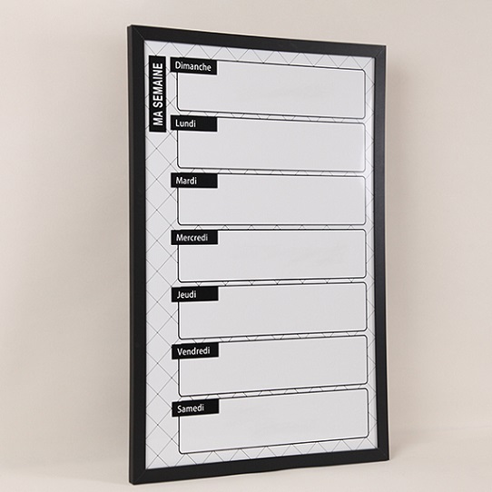 Magnetic Weekly Planner Dry Erase Board