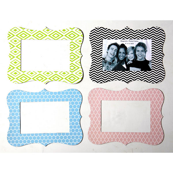 Rubber Manget Photo Frame for Fridge