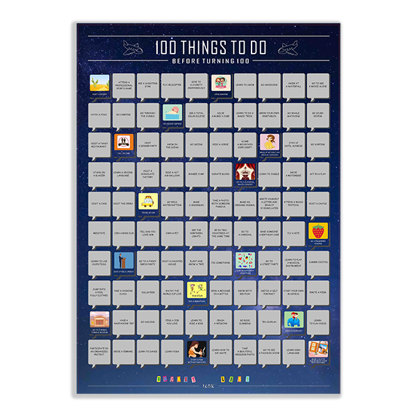 100 Things To Do Bucket List