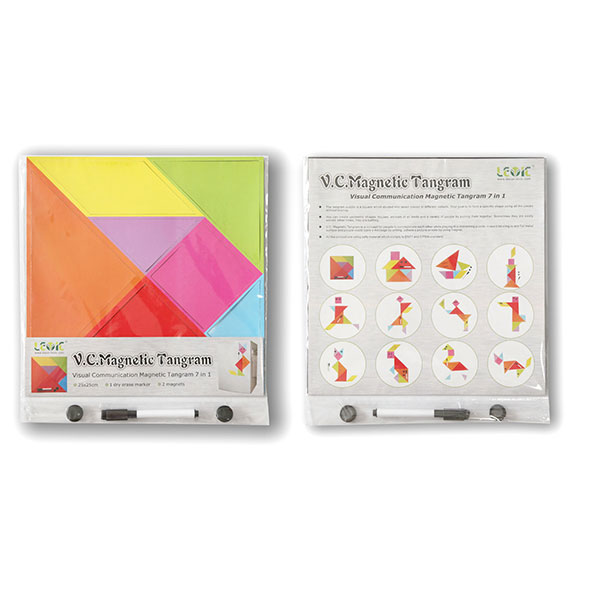 Visual Communication Magnetic Tangram