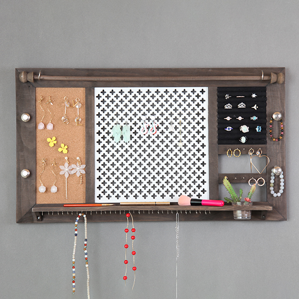 Multifunctional Wall Jewelry Organizer