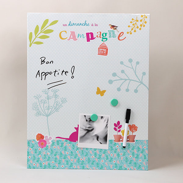 Countryside Design Magnetic Whiteboard