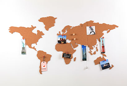 <strong>DIY Cork Board Map</strong>