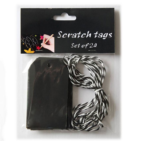 Scratch Paper Tags