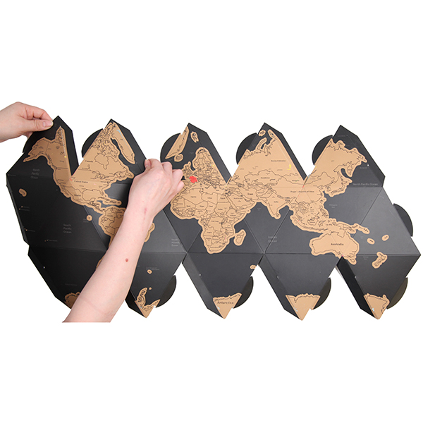 Scratch Paper Globe