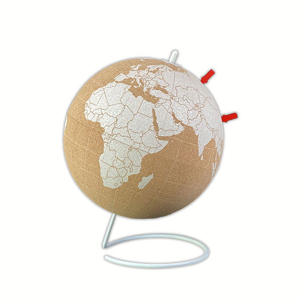 White Cork Globe