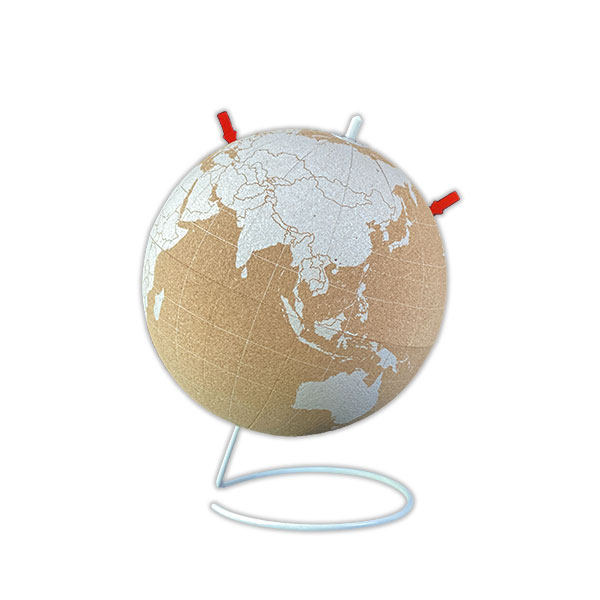 White Cork Globe