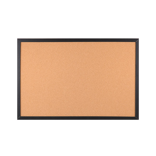 Black Framed Cork Board