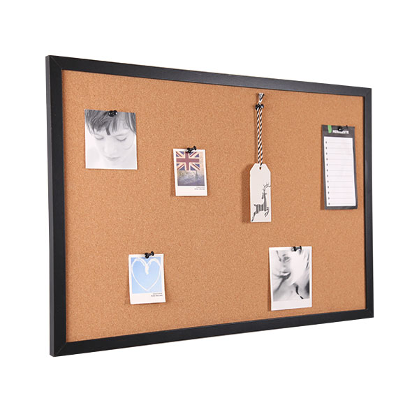 Black Framed Cork Board