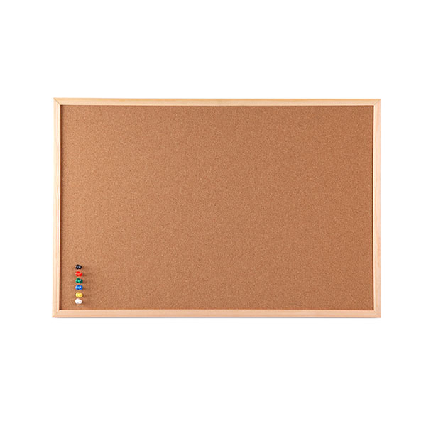 Wooden Frame Cork Pin Board