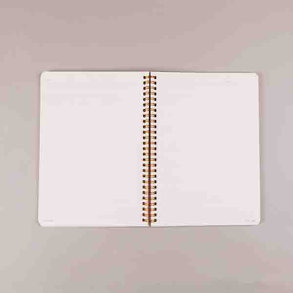 Wirebound  Hardcover Notebook