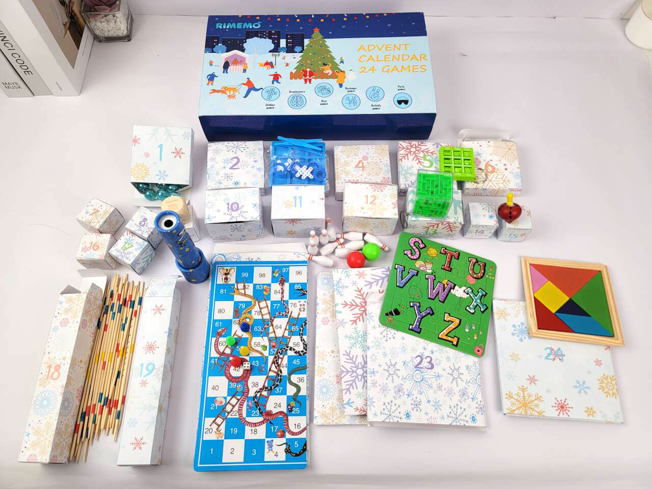 24 Advent calendar-Games-Enjoy the surprise of opening the blind box!!!