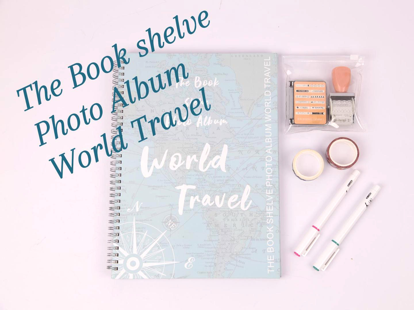 <strong>The book shelve photo album world travel</strong>