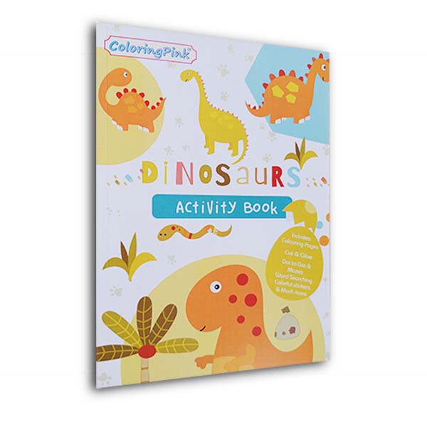 Dinosaur Educational Activity Book