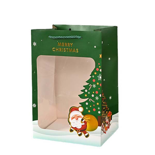 Christmas Gift Bags with Window