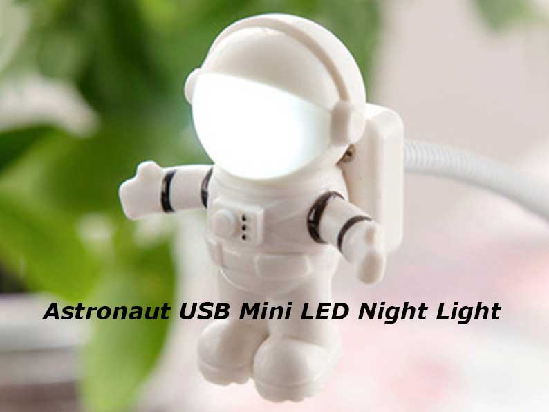 Astronaut USB Mini LED Night Light