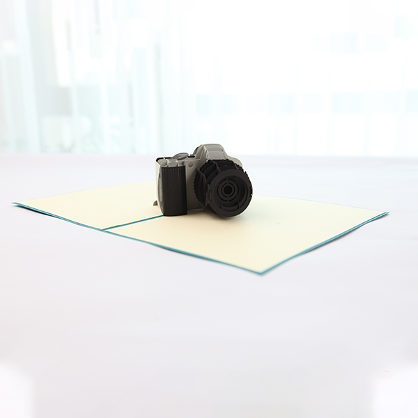 3D Pop Up Camera Card