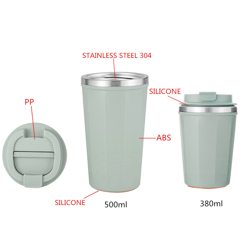 Untippable Insulated Stainless Steel Thermos