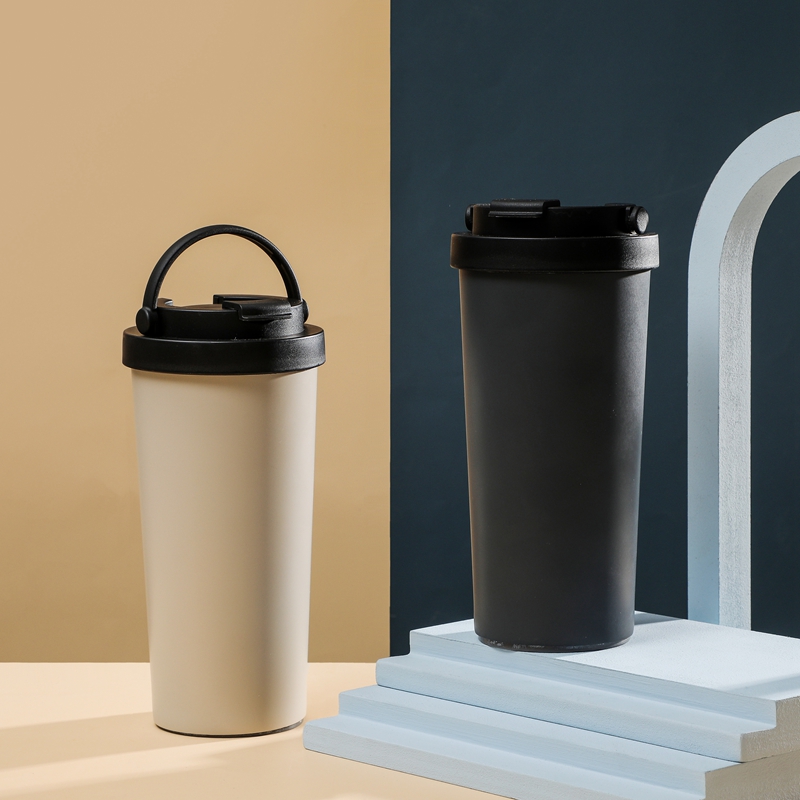 Vacuum-Insulated Travel Tumbler