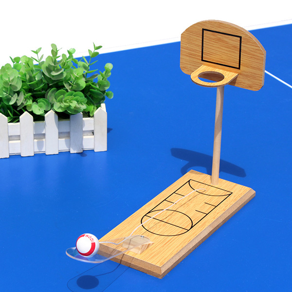 Wooden Basketball Game