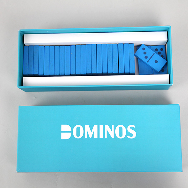 Wooden Dominoes Set