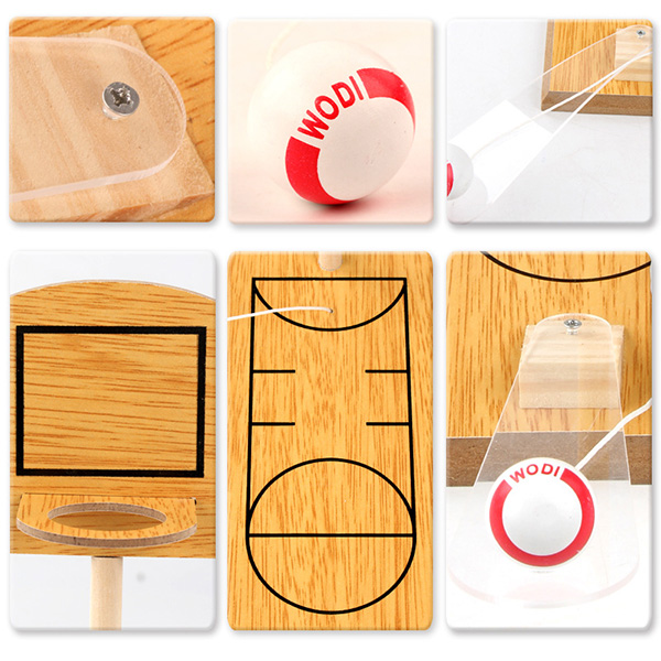 Wooden Basketball Game