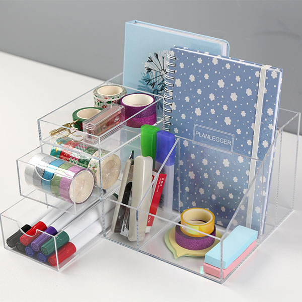 Transparent Desk Organizer