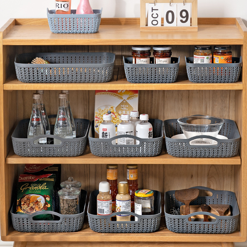 Plastic Storage Tray Basket