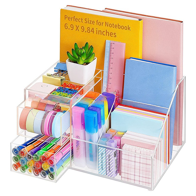 Transparent Desk Organizer