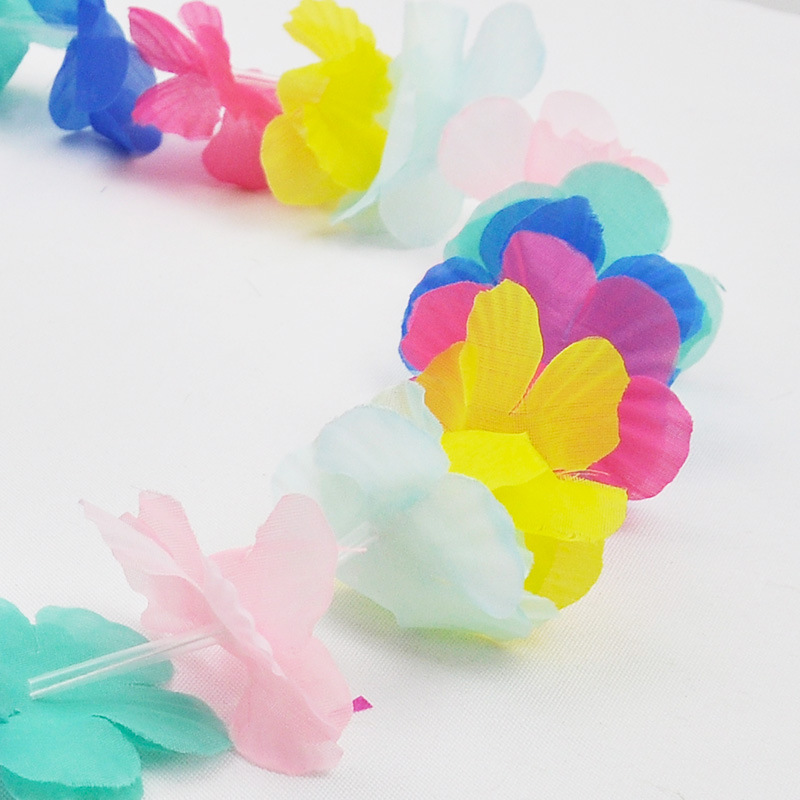 Colored Flower Garland