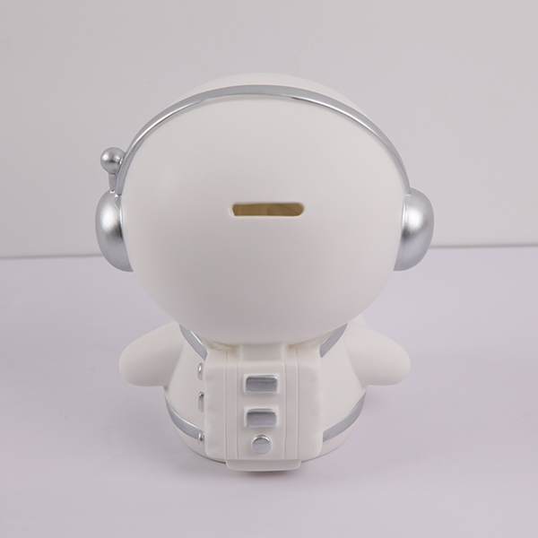 Astronaut Piggy Bank with Light