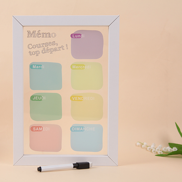 Acrylic Dry Erase Board