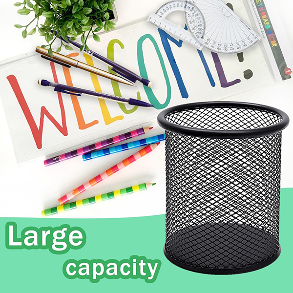 Metal Mesh Pen Holder