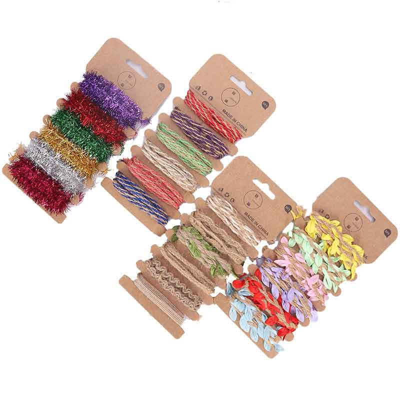 Christmas Tinsel Wire Garland Strip Ribbon