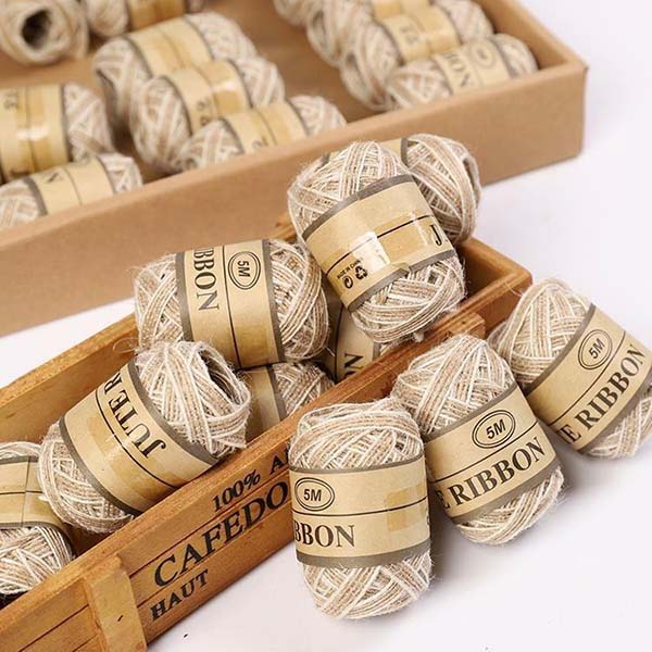 DIY Jute Rope &  Ribbon