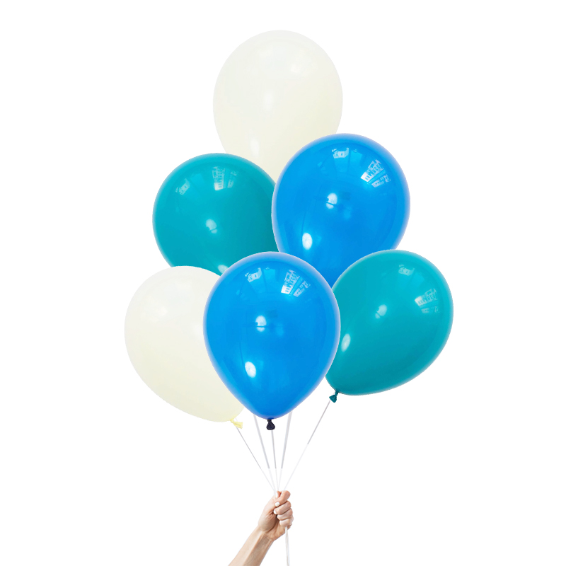 Latex Baby Blue Ballons