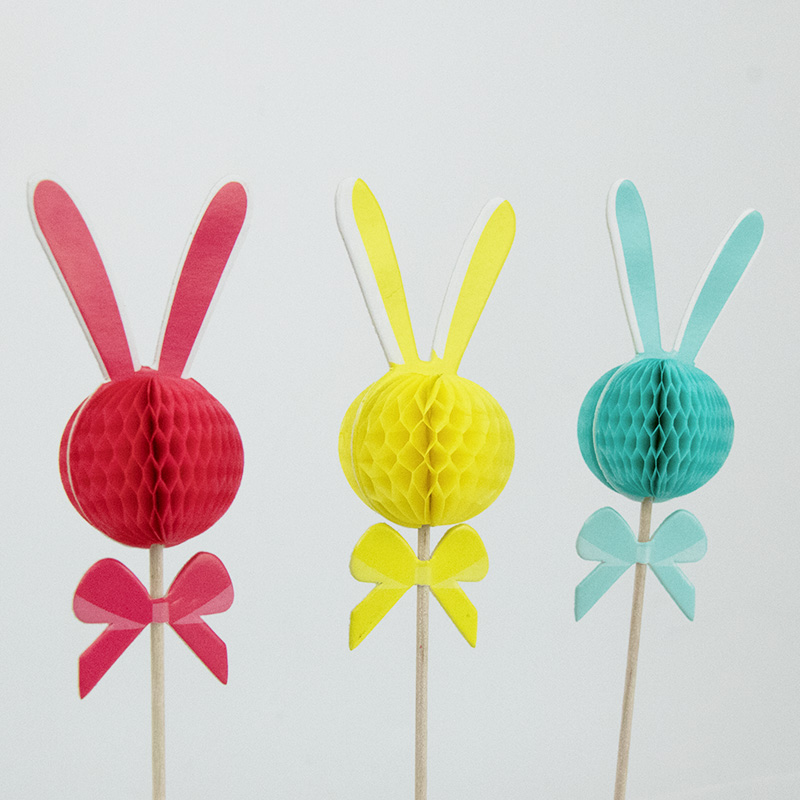 Cupcake Decorations Rabbit 12 Pcs