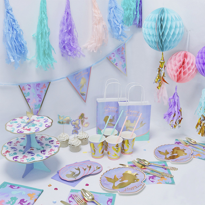 Mermaid Paper Bunting 