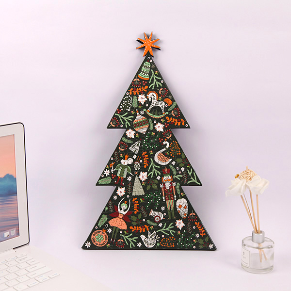 Christmas Tree Velcro Puzzle