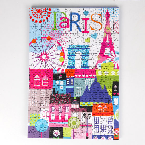 Paris Portable Velcro Puzzle