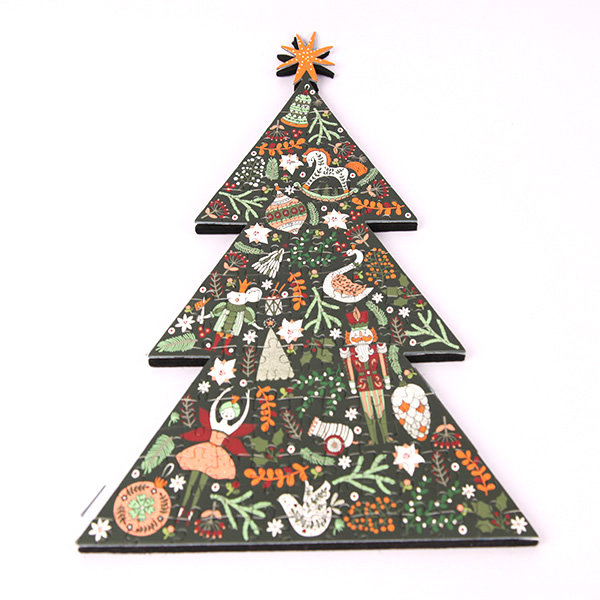 Christmas Tree Velcro Puzzle