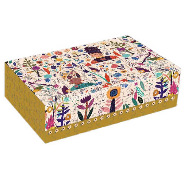 Flowers Puzzle Gift Box