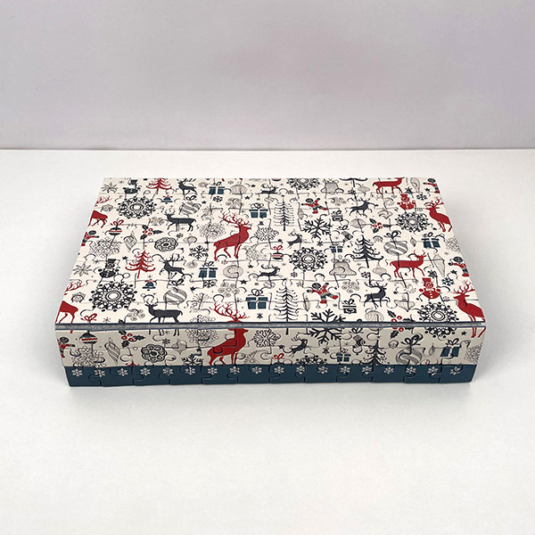 Christmas Puzzle Gift Box