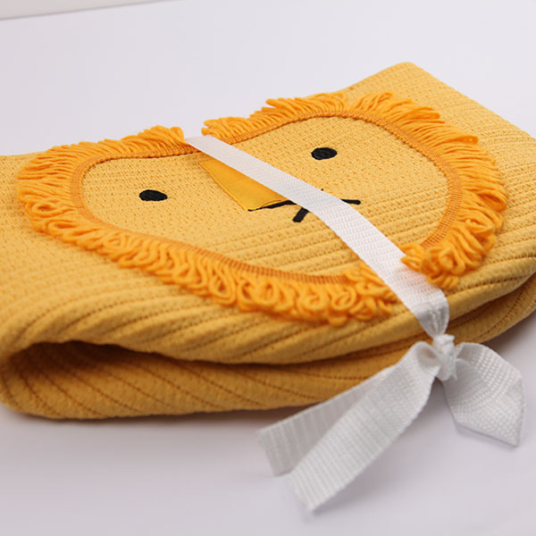 Lion Cotton Basket