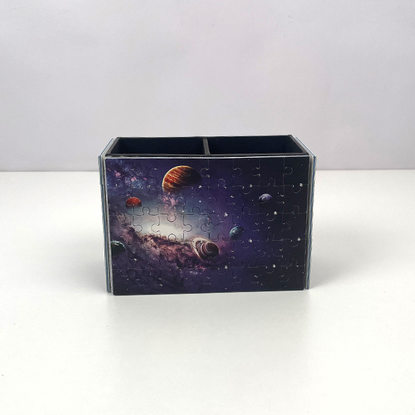 Universe Velcro Puzzle Pen Holder