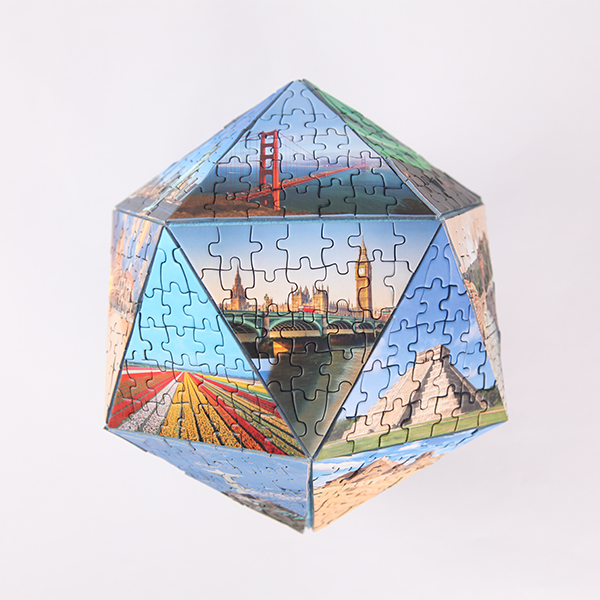 Scenic Puzzle Globe