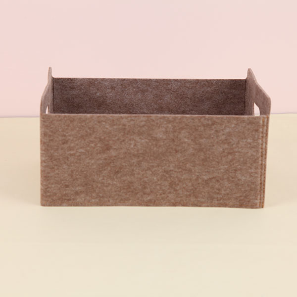 Handled Felt Storage Basket