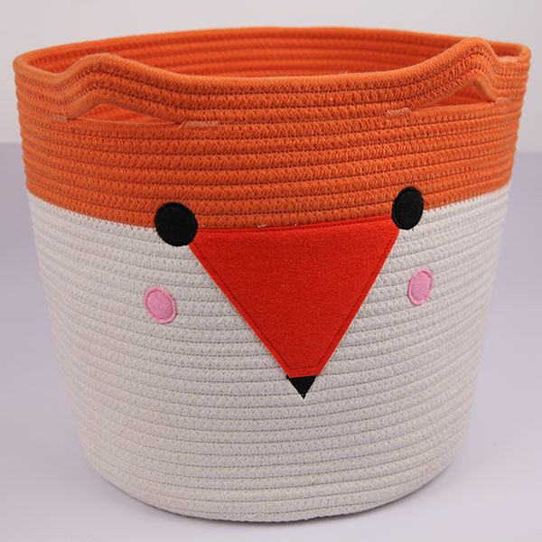 Fox Cotton Basket