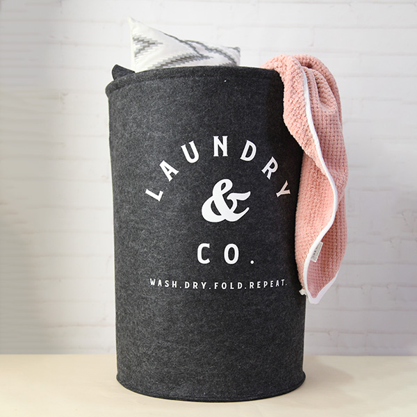 Felt Laundry Basket